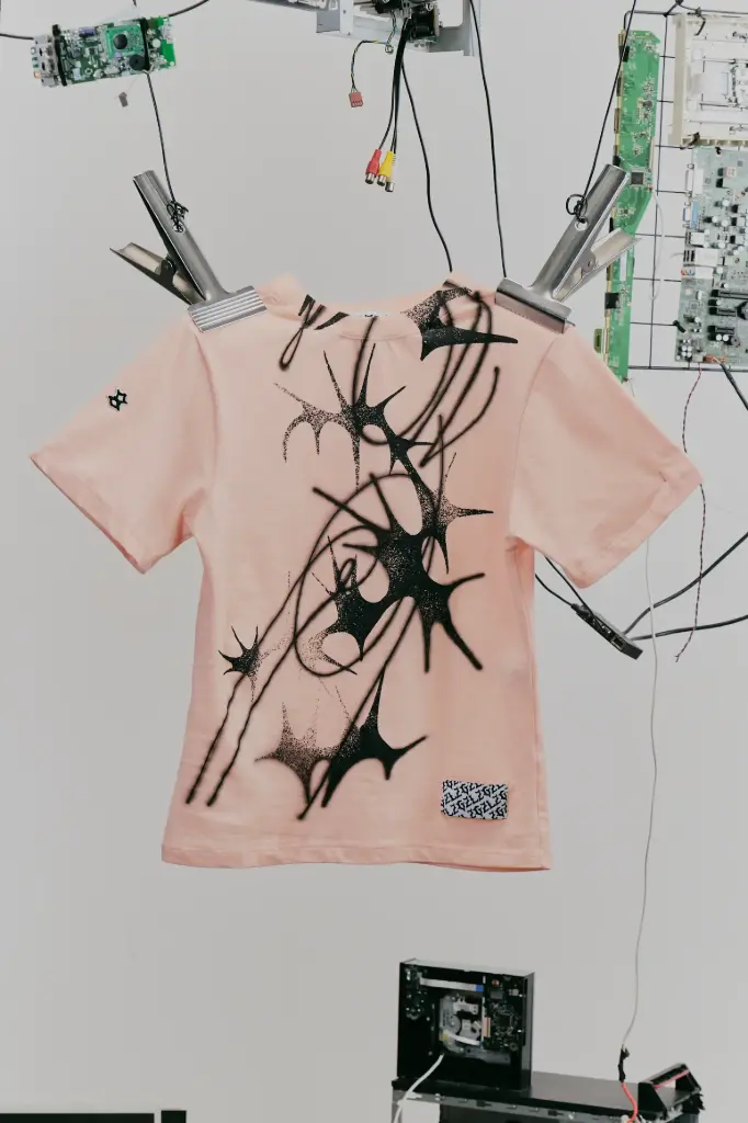 VOLT BABY TEE PEACH