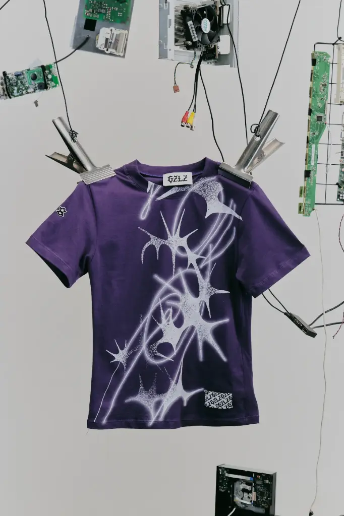 VOLT BABY TEE PURPLE