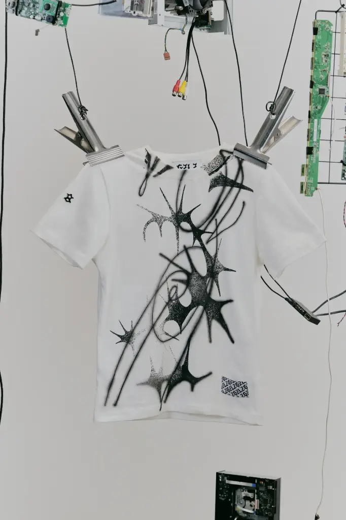 VOLT BABY TEE WHITE