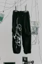 FLUX PARACHUTES PANTS BLACK